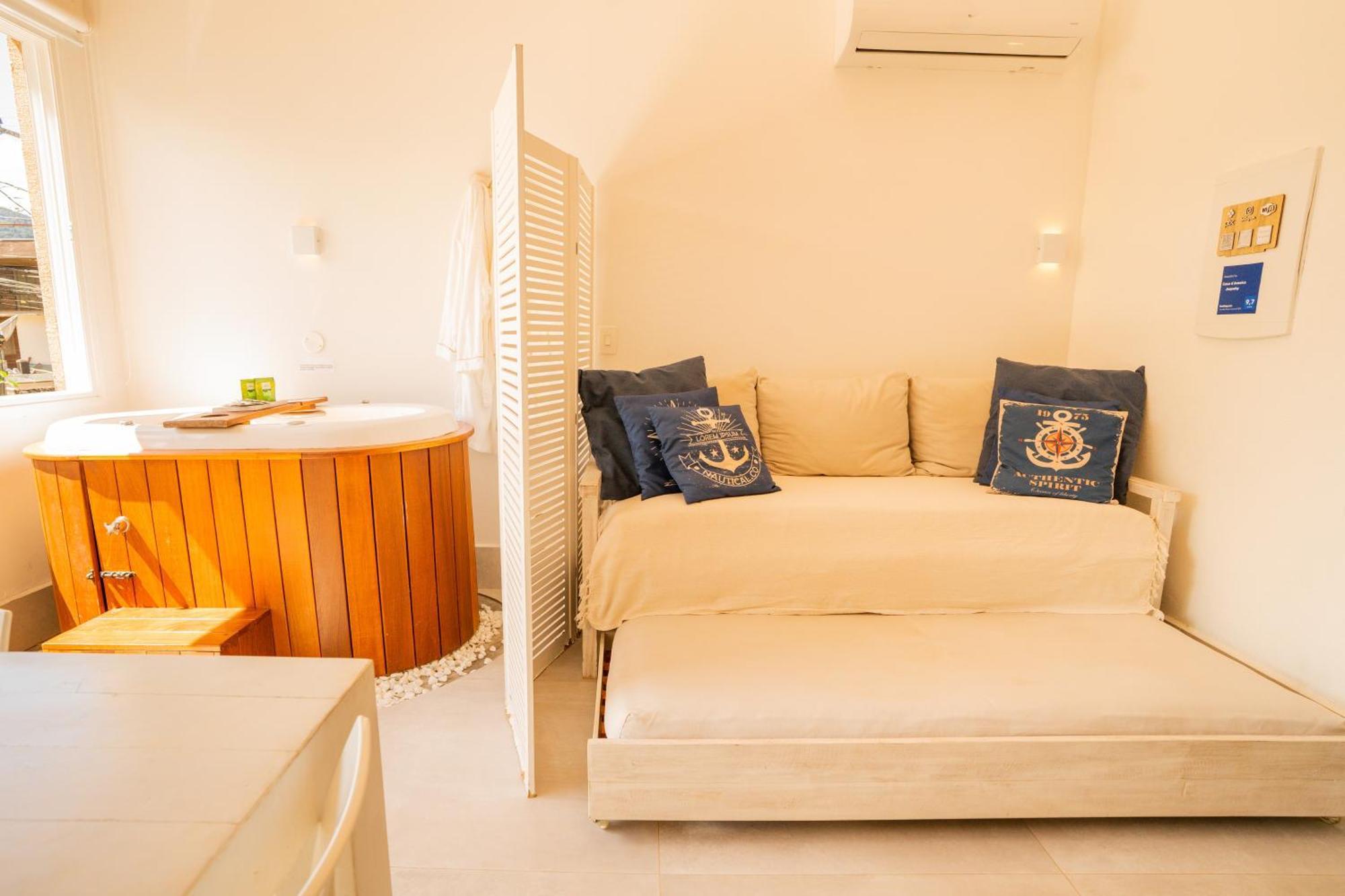 Casa D'Aroeira Residencial Boutique - Centro De Juquei - 2 Quadras Do Mar - Servico De Praia - Roupa De Cama 600 Fios Algodao Egipcio - Toalhas Banho E Praia - Tudo Novo - Estacionamento Interno - Cozinha - Consulte Unidades Com Ofuro Hidro E Cromote 외부 사진